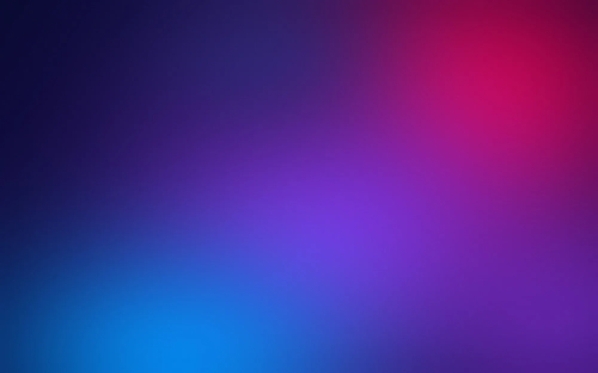 The JWP Connatix mesh gradient: legacy red and Connatix blue meeting in amethyst on deep navy